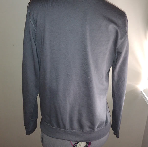 Gray Disney Parks Mickey Mouse Embroidered Sweatshirt, Gray Mickey Mouse Sweater - Picture 8 of 10